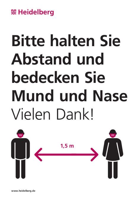 Das bundesministerium für wirtschaftliche zusammenarbeit (bmz) stellt im rahmen der agenda 2030 für. Heidelberg: Maskenpflicht ab 27. April 2020 beim Einkaufen - Einzelhändler können Hinweisplakate ...