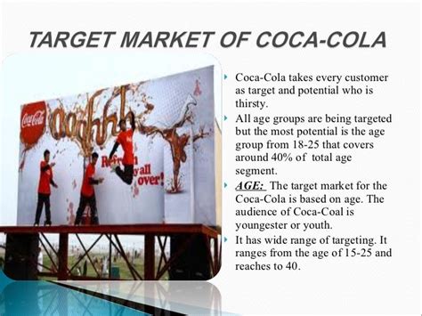 Target Market And Market Segmentation Of Coca Cola