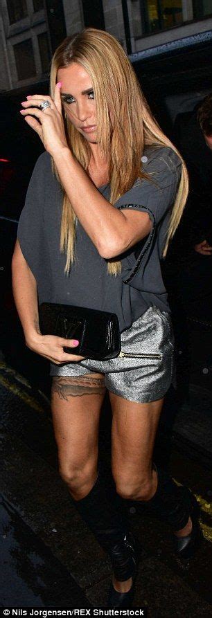 Katie Price Shows Off Her Tanned Legs At Book Launch Tan Legs