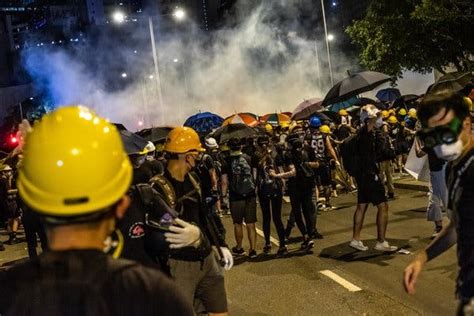 Photos Of Destruction And Debate In The Hong Kong Protests The New