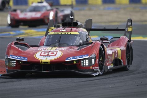 Suivez en direct les h du Mans de l intérieur vidéo de la Ferrari p Le Mag Sport
