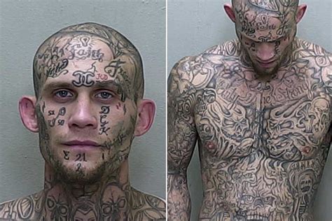 Heavily Tattooed Florida Man Allegedly Abducted Drugged Beat Woman