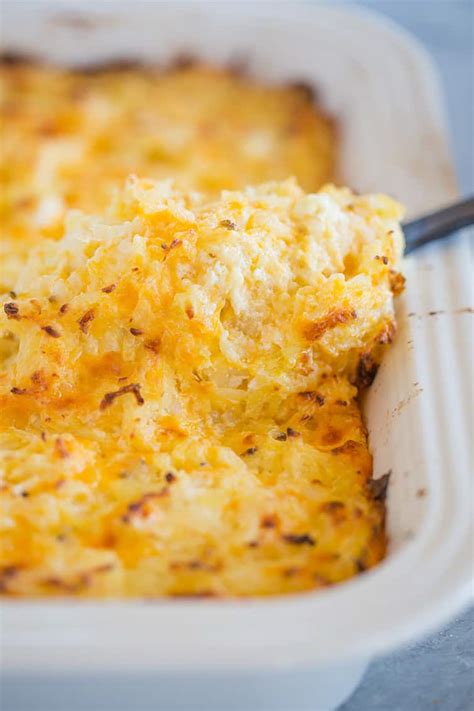 Easy Hashbrown Casserole Brown Eyed Baker