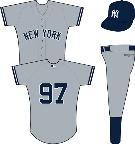 New York Yankees Road Uniform American League Al