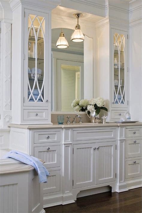 A wide variety of cheap bathroom cabinet vanity options are available to you, such as project solution capability, warranty, and style. 25 Inspiring Traditional Tall Bathroom Cabinet Ideas To ...