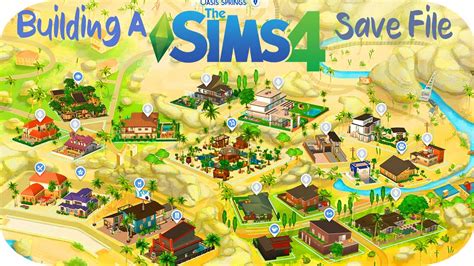 Oasis Springs Finale Lets Build A Save File Part 8🌎 The Sims4