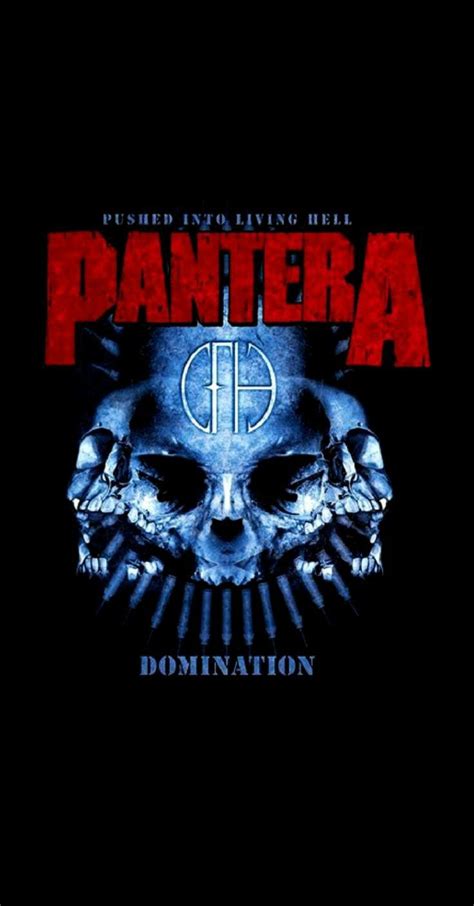 Pantera Domination In 2021 Rock Poster Art Heavy Metal Music Rock