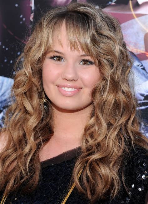 Long Tousled Curly Hairstyle With Bangs Hairstyles Weekly
