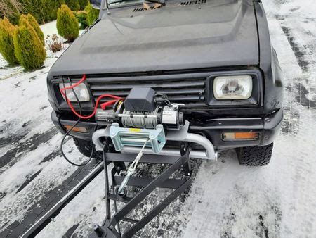 DAIHATSU FEROZA Feroza 4x4 Plug Do Sniegu Odsniezarka Off Road Jeep