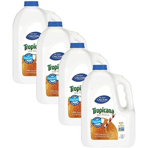 Tropicana Pure Premium 100 Orange Juice Not From Concentrate 4