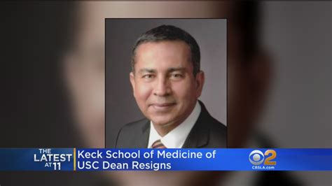 Second Usc Med School Dean Resigns This Time Over Sex Harassment Payout Youtube
