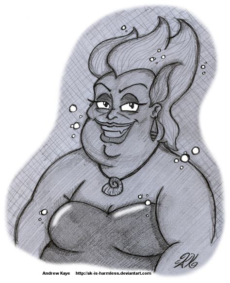 Sketch Ursula By Ak Is Harmless On Deviantart