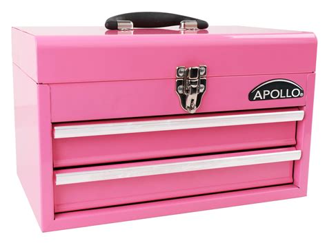 Apollo Precision Tools DT5010P 2-Drawer Steel Chest Pink - Walmart.com