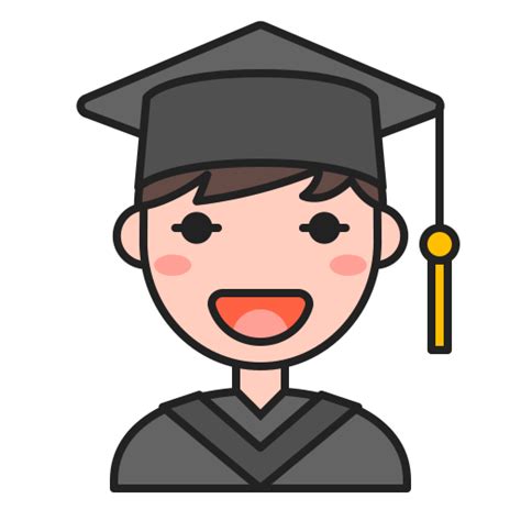 Male Graduates Vector Icons Free Download In Svg Png Format