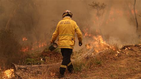 NSW Bushfires Rain Hampers RFS Backburning Efforts The Courier Mail