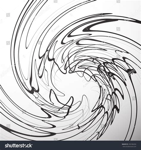 Swirling Abstract Vector Background Swirling Twirling Stock Vector