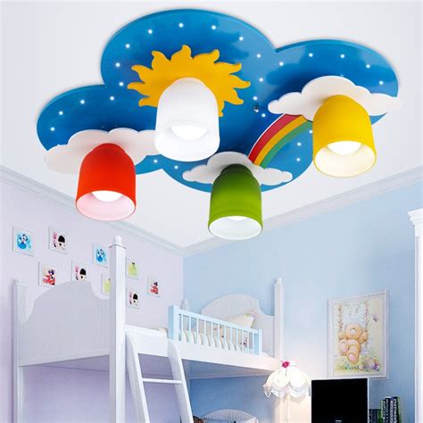 Basketball ceiling light led chandelier pendant lamp kids bedroom lighting. Surface mounted Children Ceiling lamps Kids Bedroom ...
