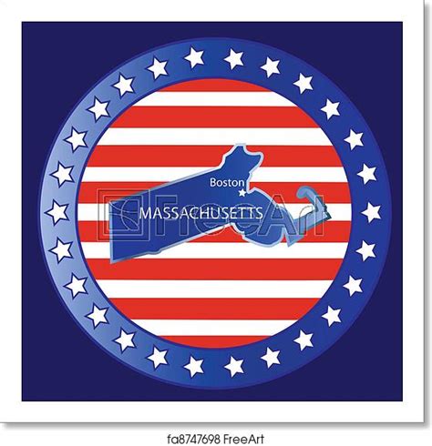 Massachusetts State Seal Vector At Collection Of Massachusetts State Seal
