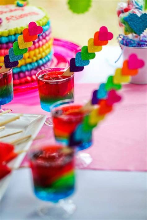 Karas Party Ideas My Little Pony Rainbow Birthday Party Ideas Decor
