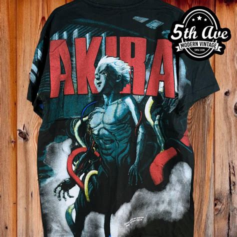 Akira Tetsuo Shima All Over Print Single Stitch T Shirt Vintage Band Shirts
