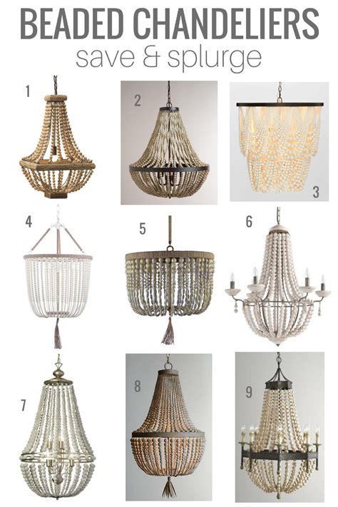 Beaded Chandeliers Invaluable Lighting Lessons Wood Bead Chandelier
