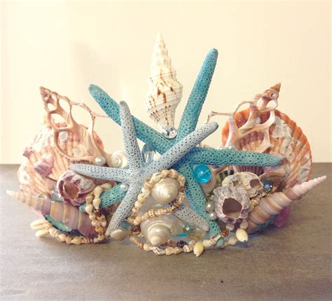 This Enchanting Mermaid Seashell Crown Is Hand Made With All Natural