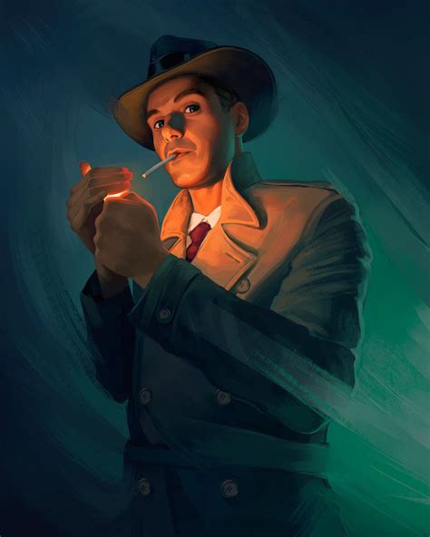 1950s Detective George Doutsiopoulos On Artstation At