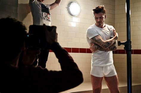 Shirtless David Beckham Photos From 2013 Handm Underwear Campaign