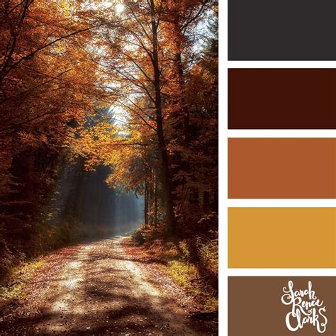 25 Color Palettes Inspired By The Pantone Fall 2017 Color Trends