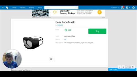Promo Code For Bear Mask Roblox