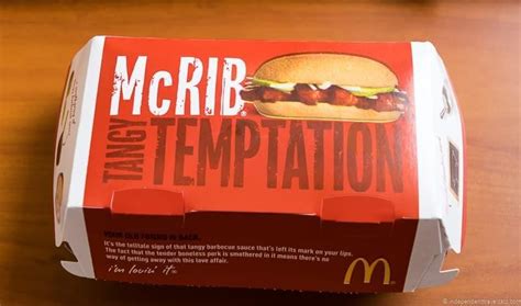 The Mcdonalds Mcrib In Germany