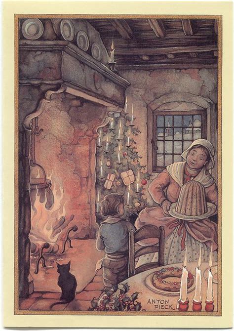 Christmas Illustration By Anton Pieck Dutch 1895 1987 Illustration Illustrators Anton