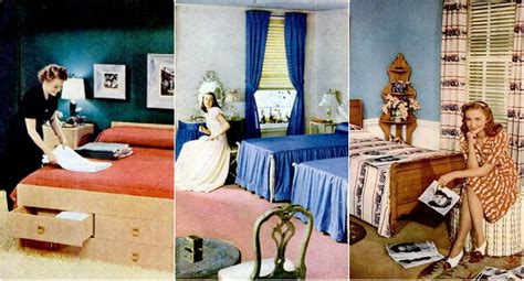 25 Cool Photos Show Bedroom Styles In The 1940s Vintage News Daily