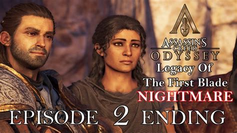 To facilitate this, legacy of the first blade does come with a new ability for kassandra to utilise. AC Odyssey Legacy Of The First Blade - EPISODE 2 ENDING - Stealth Walkth... | Assassins creed ...