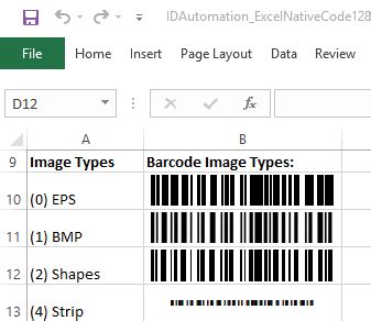 Open the excel spreadsheet with the barcode data (e.g. Create 1D and 2D GS1 Barcodes in Microsoft Excel with ...