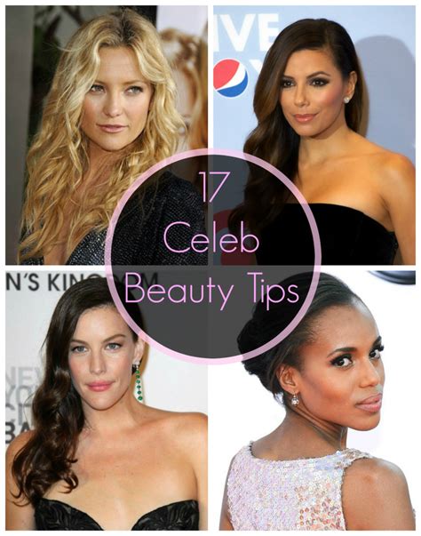 17 Easy Celebrity Beauty Tips You Can Start Doing Today Mythirtyspot
