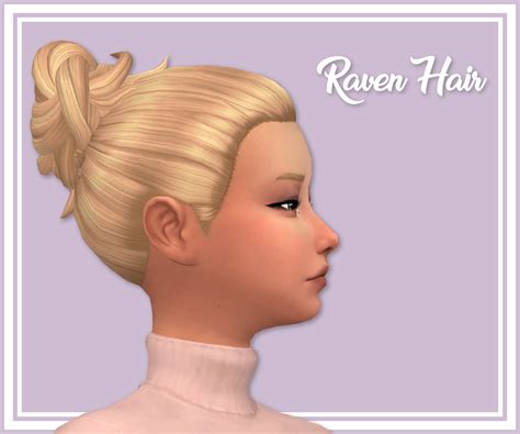 Sims 3 Messy Bun Mod The Sims Maxis Match Recolours Of Xm Sims Messy