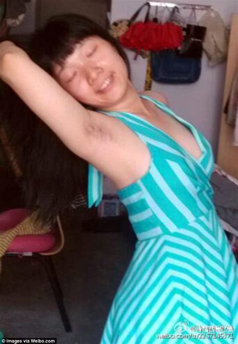Winners Of Chinese Womens Armpit Hair Selfie Contest