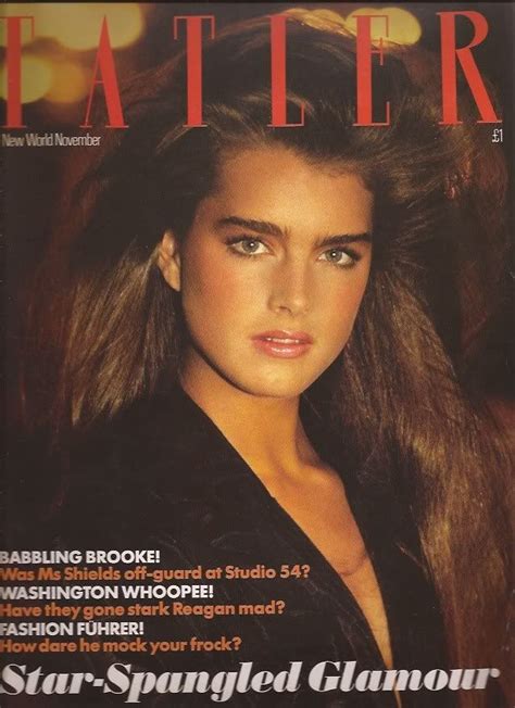 Iconic Models From The Year You Were Born Brooke Shields Brooke