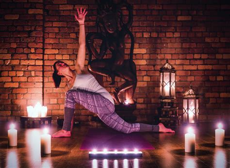 restorative and yin yoga by candle light unique body