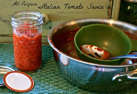 Heirloom Italian Tomato Sauce (For Pizza, Pasta, etc.) - Wildflour's ...