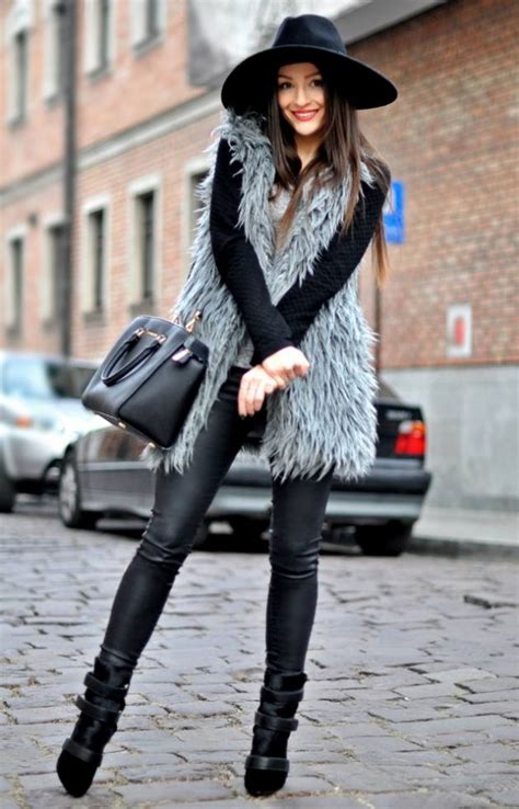 18 Stylish Ways To Wear Leather Pants This Fall