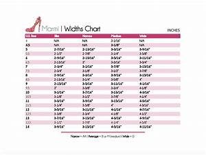 Women 39 S Shoe Width Chart And Guide Marmi Shoes Shoe Rack
