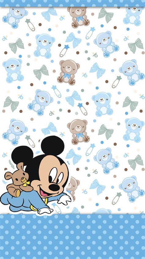 Mickey Mouse Baby Wallpapers Wallpaper Cave