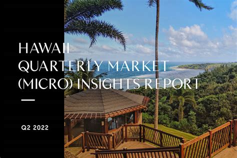 Hawaii Quarterly Market Micro Insights Report Q2 2022 California