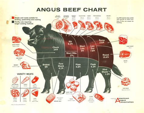 Beef Chart Angus Beef Beef Cuts Beef
