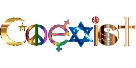 10 Free Coexist And Coexistence Images Pixabay