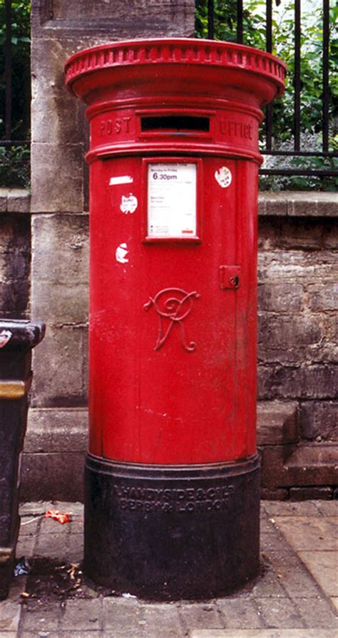 Victorian Pillar Boxes In Oxford