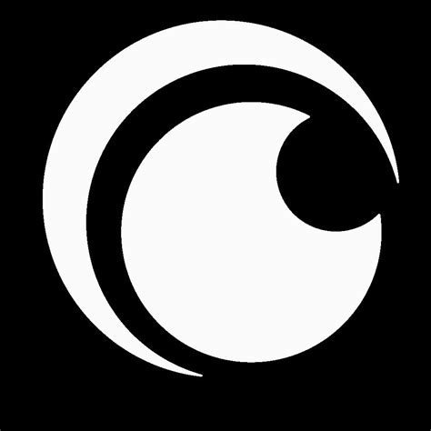 Neon Blue Crunchyroll Logo
