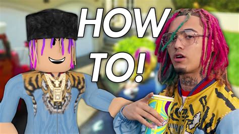 How To Become Lil Pump In Roblox The Official Oofer Gang Avatar